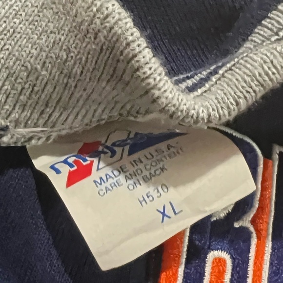 Vintage 80s Chicago Bears NFL Football 1980s Sweatshirt Jacket - Picture 7 of 7